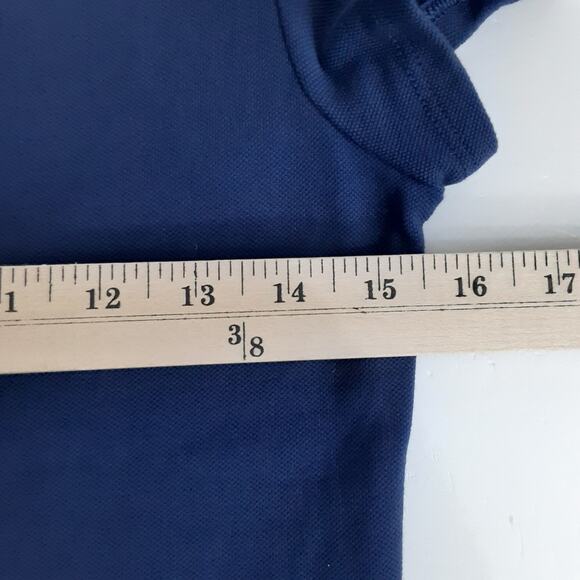 Lilly Pulitzer Clary Polo Shirt Dress Short Sleeve Dress Navy Blue XS Nautical - Picture 9 of 12